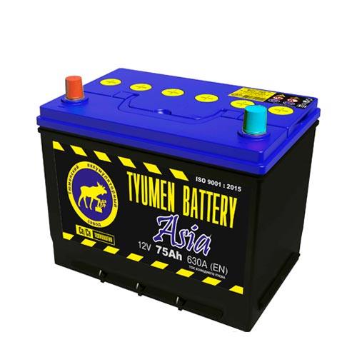 Аккумулятор Tyumen Battery 6ст-75L  Азия Ca-Ca