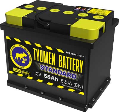 Аккумулятор Tyumen Battery 6ст-55 Standart о.п. Ca-Ca
