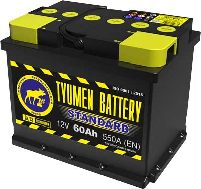 Аккумулятор Tyumen Battery 6ст-60L о.п.  Standard Ca-Ca
