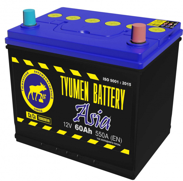 Аккумулятор Tyumen Battery 6ст-60 Азия о.п. Ca-Ca