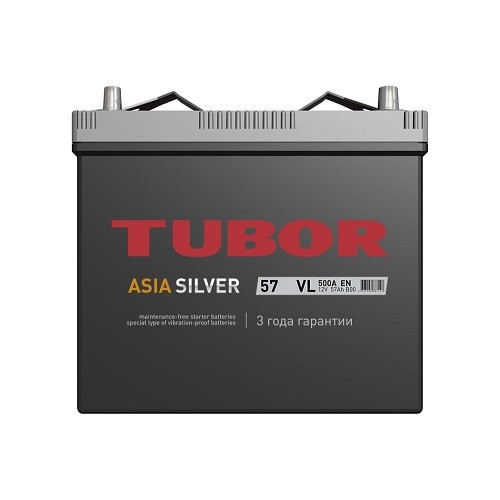 Аккумулятор Tubor Asia Silver 6ст-57 (шт.)