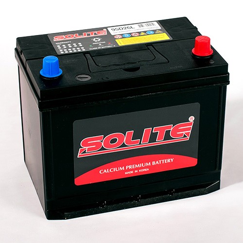 Аккумулятор SOLITE 95D26L (ниж. крепление)