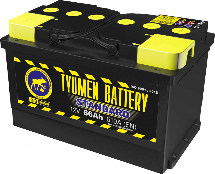 Аккумулятор Tyumen Battery 6ст-66 Standard о.п. Ca-Ca