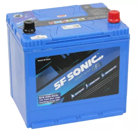Аккумулятор SF SONIC EFB 6ст-70.0 о.п. (85D23L)