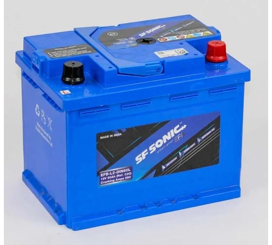 Аккумулятор SF SONIC EFB 60 А/ч