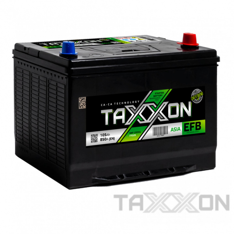Аккумулятор TAXXON EFB ASIA 105Ah обратная полярность