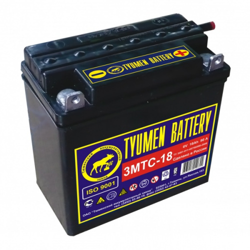 Аккумулятор Tyumen Battery 3МТС-18L