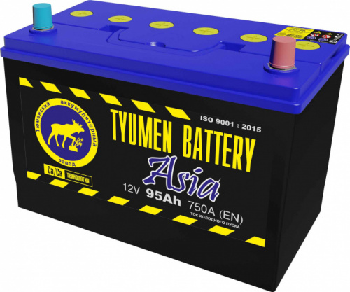 Аккумулятор Tyumen battery 6ст-95L Азия о.п. Ca-Ca