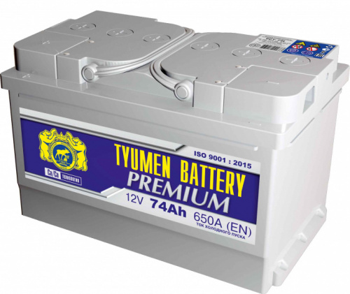 Аккумулятор Tyumen Battery 6ст-74L Premium о.п. Ca-Ca