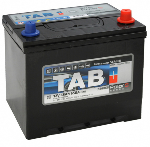 Аккумулятор TAB 6ст-65 (23L)