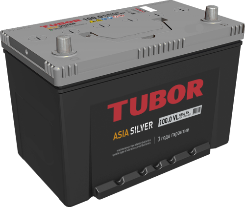 Аккумулятор Tubor Asia Silver 6ст-100 п.п (шт.)