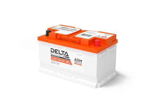 Аккумулятор DELTA START MASTER 80 A/ч AGM