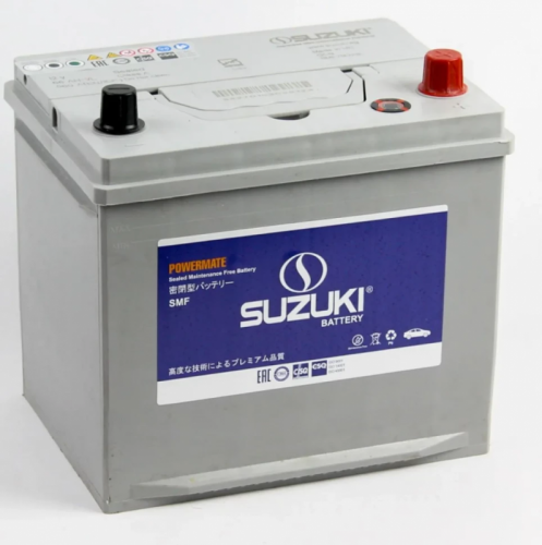 Аккумулятор SUZUKI 6СТ-66.0 (75D23L) бортик