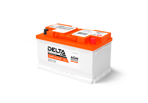 Аккумулятор DELTA START MASTER 70 A/ч AGM