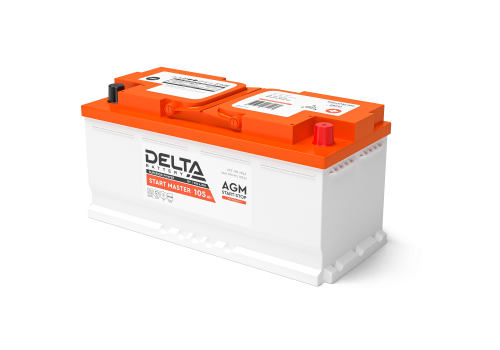 Аккумулятор DELTA START MASTER 105 A/ч AGM