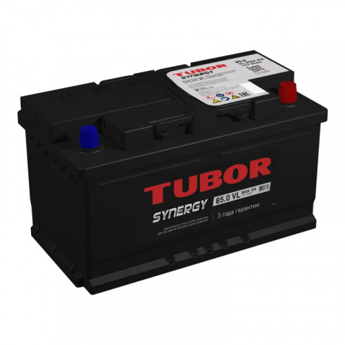Аккумулятор TUBOR Synergy 85 о.п. низкий
